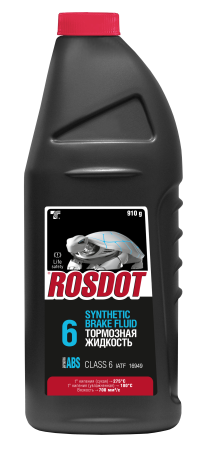 Т/ж DOT-6 Тосол-Синтез РосДОТ-6 ADVANCED ABS FORMULA    910гр. (г.Дзержинск) /кор.15шт./